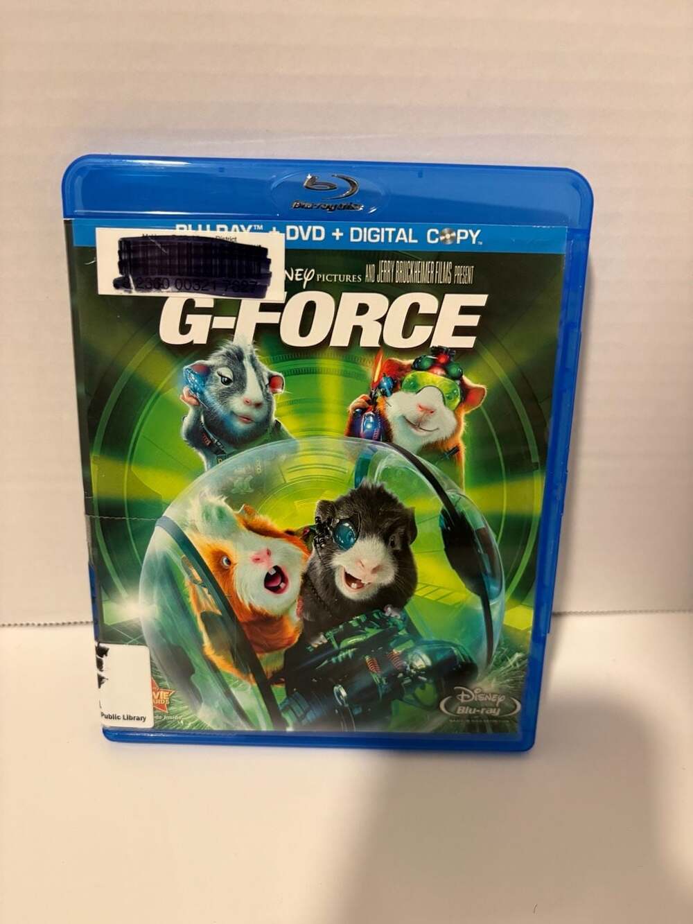 G-Force ONLY Blu-ray disc  (2009, 3-Disc Set)